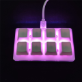 Portable Mini 8 Keys Keypad DIY Shortcut Keyboard Function Keyboard Programmable Mechanical Keyboard Gaming Keyboard. 