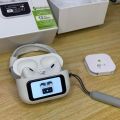 A9 AirPods Pro 2 LCD Display ANC Extra Bass with Lanyard and Buzzer. 