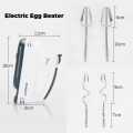 Egg Beater - 2 in 1 Electric Egg Beater Machine - Hand Mixer - Imported Cake Egg Beater - Easy to Use Mixer For Whipping, Beating and Blending. 
