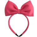 Disney Snow White Red Hair Bows Headband Hairband Girls Hair Accessories Fabric Bow Knot kids Headwear Hair Band Headdress Gift. 
