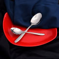 Kitchen accessories | Dinner set | Spoon set | 54-Piece Stainless Steel Cutlery Set for with Dotted Handles, Ergonomic Cutlery for 12 persons, Dishwasher Safe – Durable Flatware for Everyday Use | Available at Baitultijarat. 