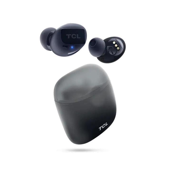 TCL SOCL500TWS Wireless Earbuds with Pumping Bass, Type-C Charging Case 26H Playtime, Bluetooth 5.0, Secure Fit, Waterproof, Noise Isolation, One Step Pairing for Gym - Sunset Violet