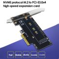 PCI-E 3.0 X4 to NVMe .2 NGFF Key SSD Riser Expansion Card for 2230/2242/2260/2280 .2 SSD EM2-5003. 