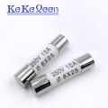 【Universal Car Parts Store】5pcs 6*25mm ceramic fuse 6*25 Ceramic insurance tube 6x25MM 0.5A 1A 2A 3A 5A 8A 15A 20A 25A 30A RO57 fuse BS1362. 