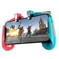 White PUBG Trigger Controller Mobile Game. 