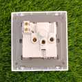 XP WHITE Power Plug China Fitting Switches + Sockets Electric Sheet/ Switch Board- Metal Series. 
