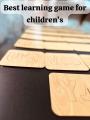 Agaaz ABC kids drawing wooden stencils | complete alphabets. 