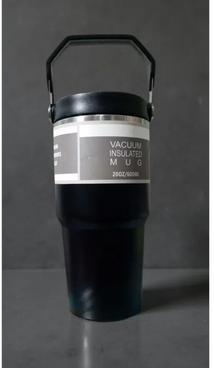 Vacuum Insulated Tumbler – 600ml (20oz) | Leakproof, Durable, Keeps ...