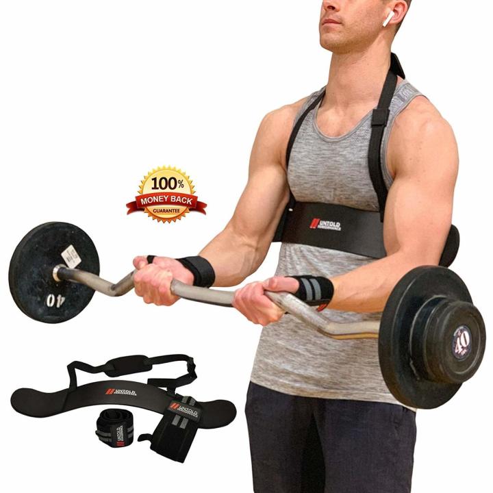 Arm%20Blaster%20With%20Comfortable%20Deadlift%20Wrist%20Straps%20For%20Biceps%20Weight%20Lifting%20Best%20Body%20Builder%20Fitness%20for%20arm%20(%20Black)%20-%20Image%206