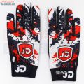 JD Sports Full Finger Sublimation Gloves for Men & Women | Non-Slip, Breathable, Shockproof | Comfortable Cricket Batting Gloves | Ideal for Cycling, Biking, Gym, Fitness & Outdoor Sports | Multicolor Designs. 