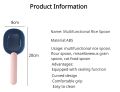 Multi-function Rice Scoop Spoon- With Sealing Bag Clip Creative Measuring Cup  -Available in Set of 1,2 & 4- Different colors -Multipurpose  Measuring Spoon-Creative Measuring Cup Curved Design. 
