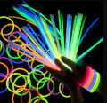New 50Pcs Party Fluorescence Light Glow Sticks Bracelets Neon Lights Stick Glowing Lights for Room Glow in the Dark Neon For Wedding Party Colorful Glow Stick Gifts. 