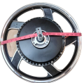1000W 48-72V 17” Inch BLDC Alloy Rim Hub Electric Bike Motor High Power Rear Wheel Brushless DC Motor + Hybrid Sprocket. 