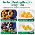 Automatic Electric Garlic Peeler Machine - Rechargeable Mini Food Processor & Fruit Peeler - Household Garlic Skin Remover Tool. 