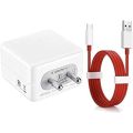 Original 65 Watt Warp Charger Compatible with Oneplus 65W Wrap Charging with USB to C Cable Charger Compatible with OnePlus 10/10 Pro/9/9 Pro/ 9R/ 8/ 8T/ Nord/CE Nord CE 5G, Nord, OnePlus 7, 7T. 