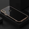 icasecover for Samsung Galaxy A10s Back Cover Luxury 6D Plating Frame Shiny Bling Phone Pounch Soft Silicone Square Phone Case. 