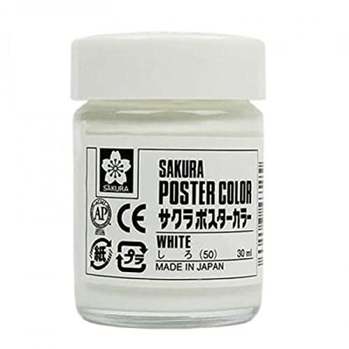 Sakura Poster Color White No.50