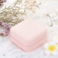 Small Jewellery Box - Mini Travel Jewellery Boxes Case, Portable Faux Leather Jewellery Storage Box Organiser for Women Girls. 