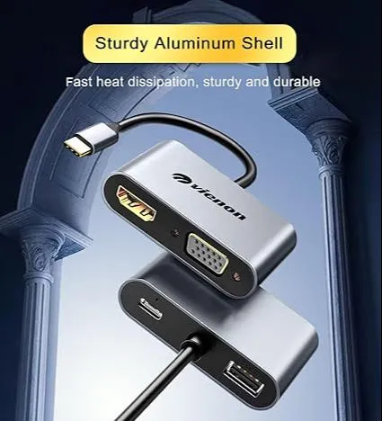 TYPE%20C%20to%20HDMI%20Adapter,%20TYPE%20C%20to%20VGA%20Adapter,%204-In-1%20HUB,%20TYPE%20C%20to%204k%201080P%20HDMI/VGA/USB%203.0/PD100w%20Charging%20Multiport%20Hub%20Adapter%20For%20Nintendo%20Switch/Macbook%20Pro/Air/Ipad%20Pro/Dell%20Xps/Monitors/Samsung%20-%20Image%205