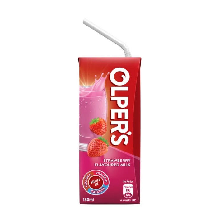 Olpers Flavored Milk 180ml Strawberry 24 PCs