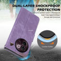 Vantime for Vivo V30e 5G PU Leather Wallet Case RFID Blocking Card Holder Flip Stand Shockproof Cover. 
