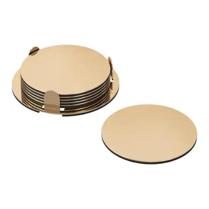 Coasters Ikea Set Of 6 Brass Coaster