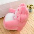 Cover with Filling Baby Bean Bag Cartoon Crown Seat Sofa Baby Chair Toddler Nest Puff Seat Bean Bag Plush Children Seat Cover. 