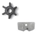Water Pump Impeller for Yamaha with Fit for Yamaha Outboard Lower Unit Gearbox Anode 6L5-45251. 