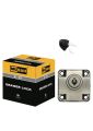 MUBAH Drawer Lock 512 Type 1 138 2P - High-Quality Furniture Desk & Cabinet Lock with Keys (3/4" Chrome. 