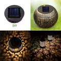 2X Smart Garden Solar Powered Replacement Round LED Light Box Solar Battery Box Solar Cells Li-Ion Battery Charger. 