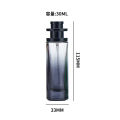 Gradient Glass Perfume Bottles Cylindrical Pressure Spray Bottle Screw Cosmetics Packing Oil Emulsion Bottles. 
