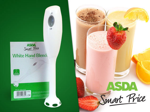 ASDA 150W Multi quick Hand Blender SM-40U White - Made in UK-Container Item