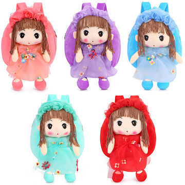 Cartoon School Bags for Girls Backpacks Flower Fairy Children's Baby Backback Kindergarten Infantil Escolar Mochilas