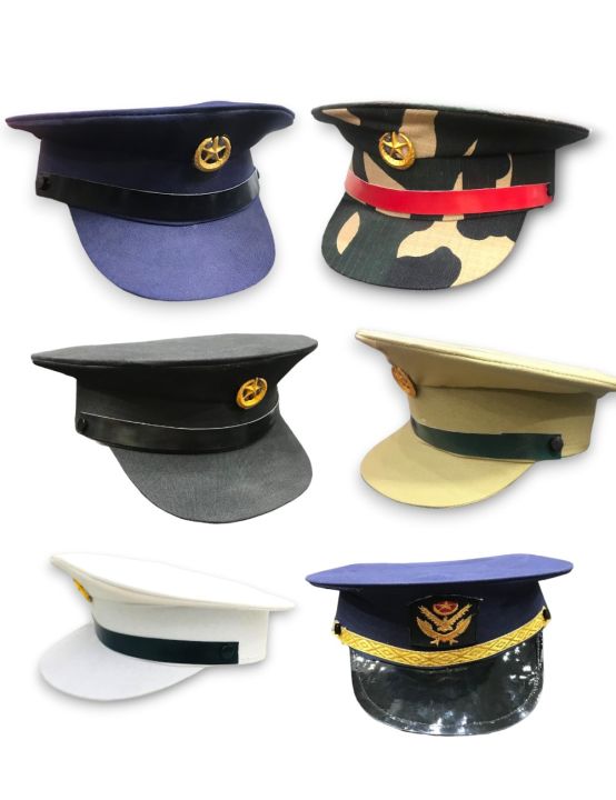 School army Cap for Boys Captain Cap for School Activity