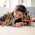 Harry Potter Hogsmeade Village Visit Building Bricks Toy, 20th Anniversary Play Set With Collectible Golden Ron Weasley, Mrs. Flume, Dean Thomas, Professor McGonagall Minifigures & Brick Game, Birthday Gift For Kids, Girls & Boys: Code: 6048. 