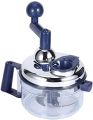 Hand Mixer Food Chopper, Manual Food Processor, Mixer Blender, Rotary Onion Chopper for Garlic, Salad, Salsa, Nuts. 