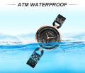CURREN Stainless Steel Waterproof Japan Quartz Wrist Watch For Girls - 9052. 