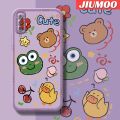 JIUMOO Case For Samsung A7 2018 Case Cartoon Cute Oil Frog Thin Shockproof Square Edge Silicone Casing Full Lens Cover Camera Protect Cases Softcase. 