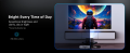 Branded NexiGo PJ40 1080P Movie Projector, 4K Supported. 