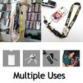 JDM Racing Style HKS Power Removable Lanyard Car Keychain Work ID Holder Mobile Neck Strap Quick Release Keyring. 
