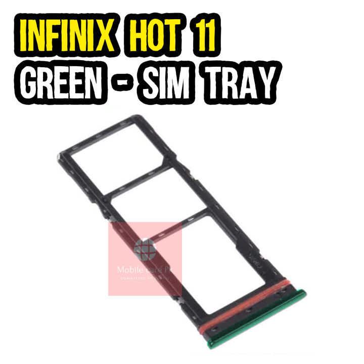 Infinix%20Hot%2011%20SIM%20Tray%20Sim%20Jacket%20Sim%20Slot%20Sim%20Door%20For%20Infinix%20Hot%2011%20-%20Green%20-%20Image%205