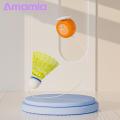 Rebound Trainer Portable Badminton Trainer Set Adjustable Height Self-training Tool for Single-player Rebound Practice Easy Installation. 