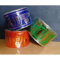 Golden Copper and Silver Oil Paint Color. 
