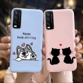 For Vivo Y20 Y20i 2021 Case Silicone Fashion Daisy Sunflower Floral Soft Phone Cover For Vivo V2029 V2027 V2032 Y 20 Y 20i Coque. 