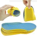 Elastic Shock Absorbing Shoe Insoles Breathable Honeycomb Sneaker Inserts Sports Memory Foam Shoe Pads Unisex. 