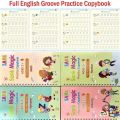 Sank Magic Practice Copybook (4 Books + Magic Pen) Sank Magic Book for Montessori Children Tracing Handwriting First Preschool Baby, Reusable - Number & Letter Tracing Books, Learning Books for Kids. 