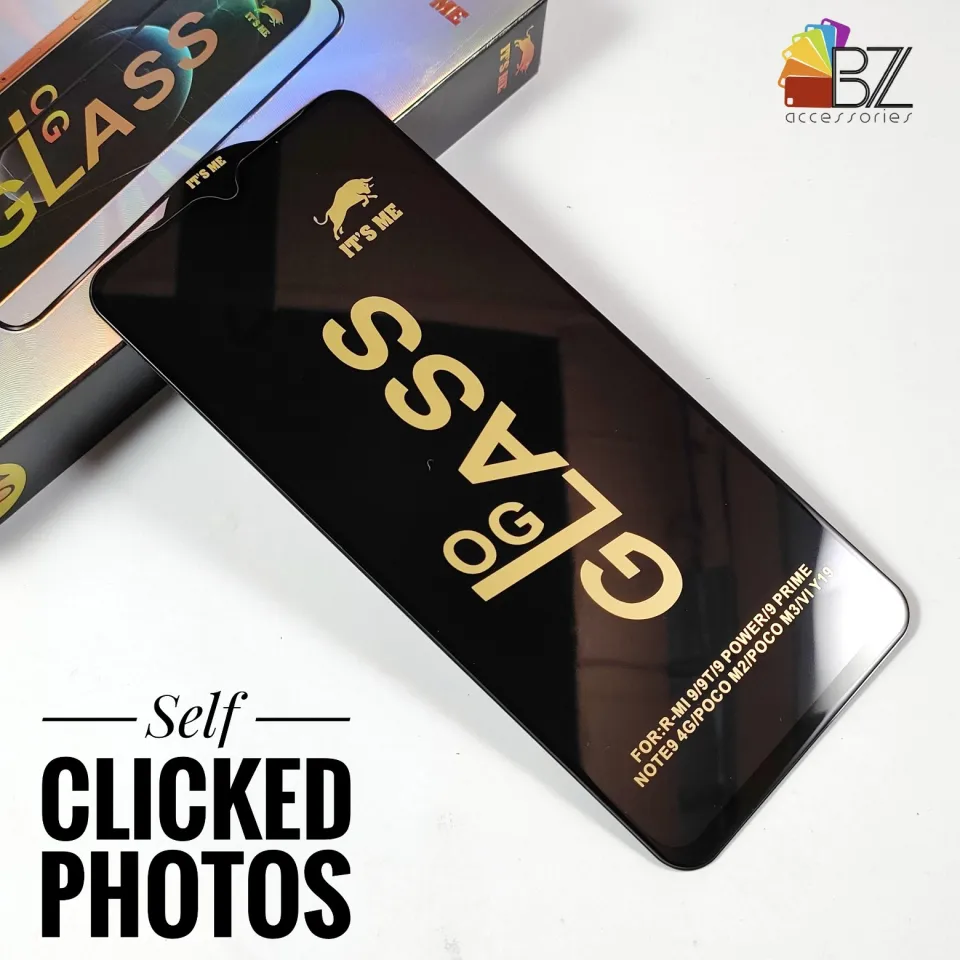 Redmi 9T Oleophobic coated OG Gorilla Glass Most Premium