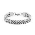 Elegant Stainless Steel Big Thick Chain Link Bracelets for Women Men Couple Bangle Gold color Female Wrist Jewelry. 