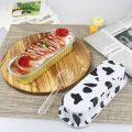 Techmanistan Pack of 5 - Random Color/Design Disposable Baking Tins Foil Pans With Lids , Aluminum Baking Pans With Lids Mini Cake Pans, Rectangle Muffin Tins Mini Brownie Loaf Baking Pans Containers. 