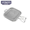 Green forest Sandwich Maker Mold Large-capacity Sandwich Splint Stainless Steel Grill Mesh Clip. 